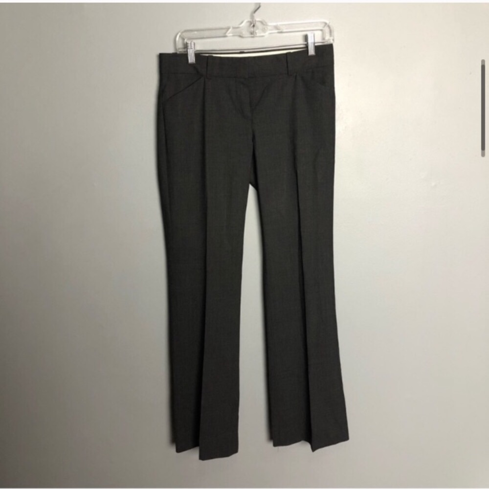 Theory Max C Tailor Gray Trouser Pant Size 4 - image 3